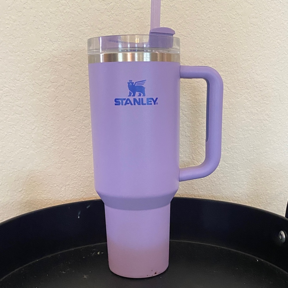 49 oz Stanley Lavender Travel Tumbler with Handle and Straw